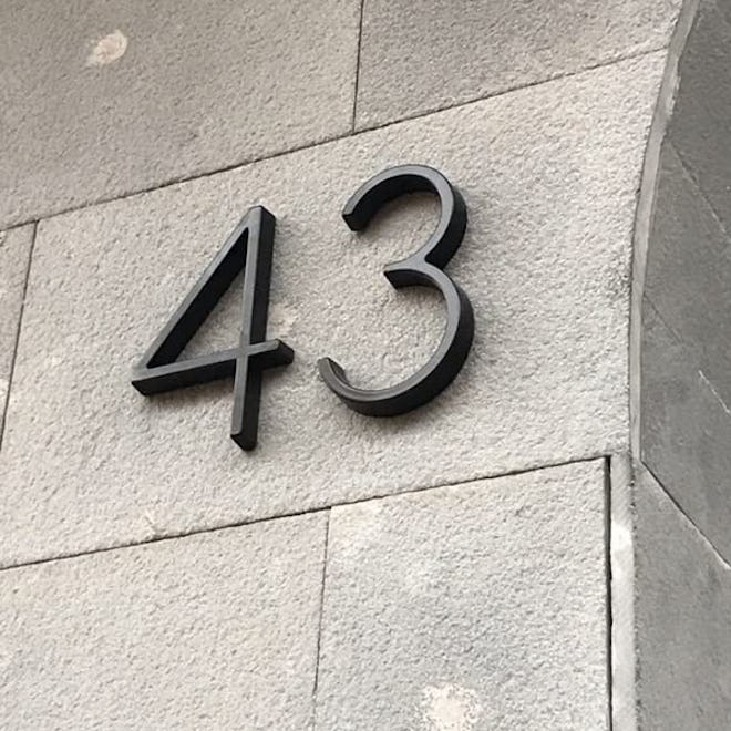 Paulton House Numbers