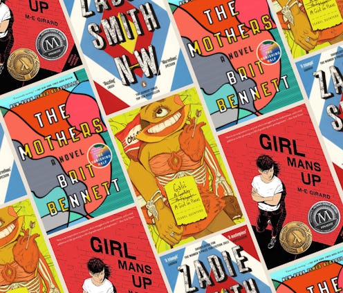 A selection of books that depict abortion.