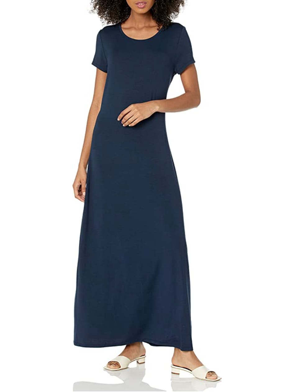 Amazon Essentials Short-Sleeve Maxi Dress