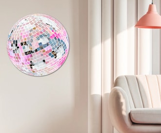 Brass Disco Globe, Retro Design, Trendy Home Decor. Melting Disco Ball  Inspired Centrepiece. Handmade Disco Ball With 2000 Mirror Tiles. 
