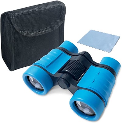 Binoculars are the perfect outdoor toy for kids who love learning and exploring.