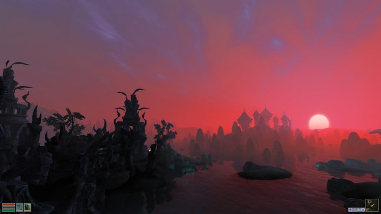 screenshot from The Elder Scrolls Morrowind