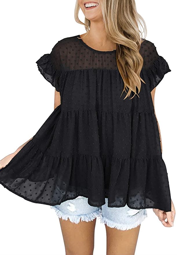 DOROSE Ruffle Blouse