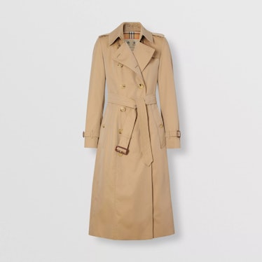 Burberry long beige Chelsea Heritage trench coat