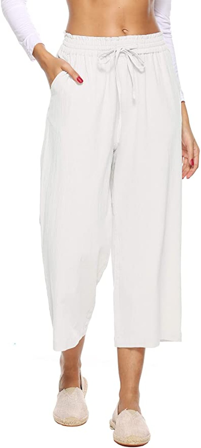 LNX Drawstring Linen Pants