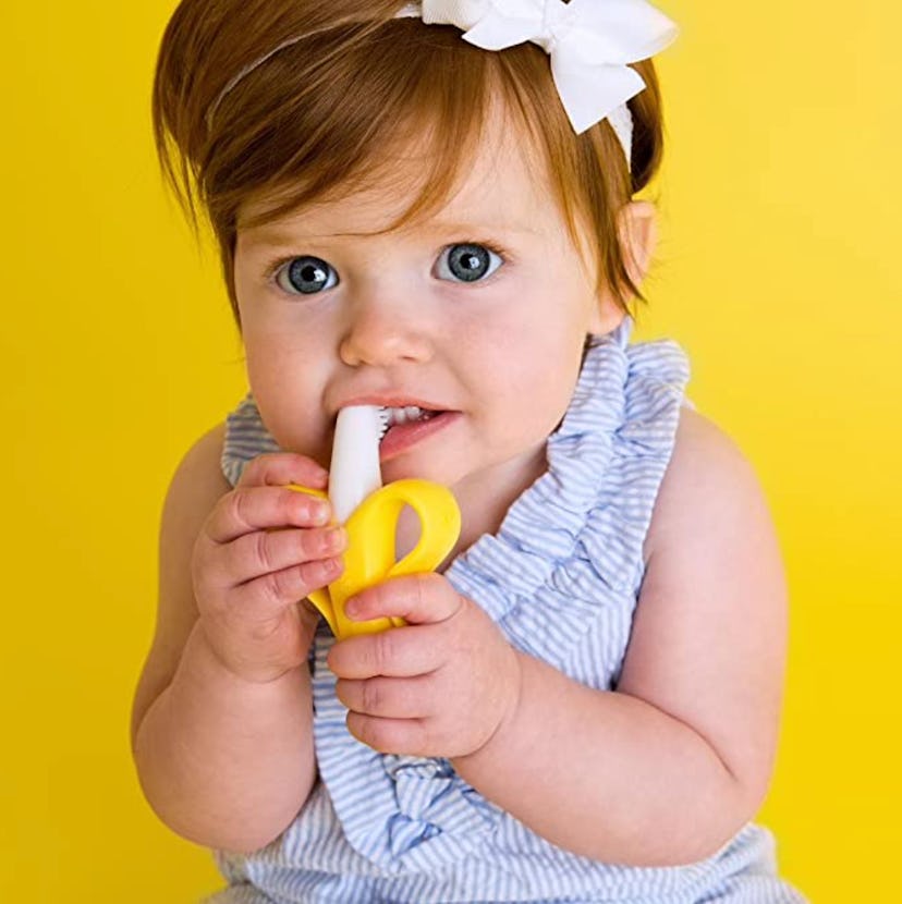 Baby Banana Yellow Banana Infant Toothbrush