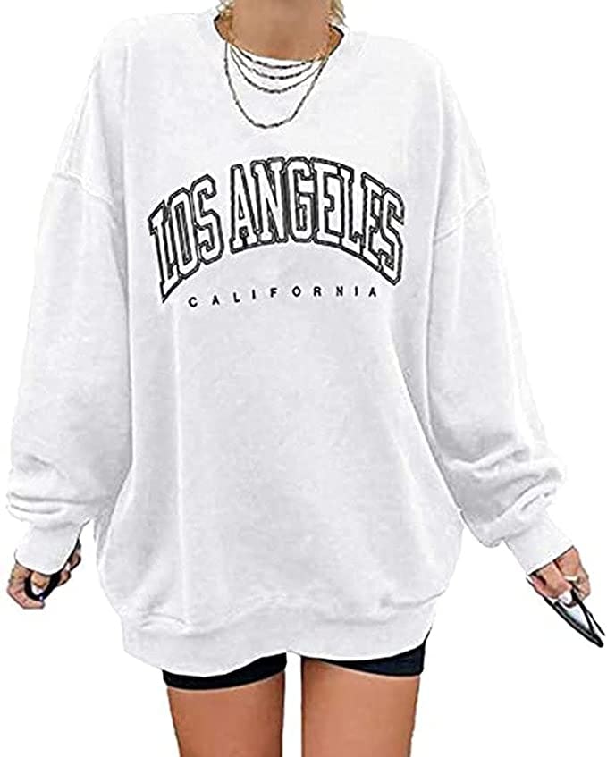 Langwyqu Oversized Crewneck Sweatshirt