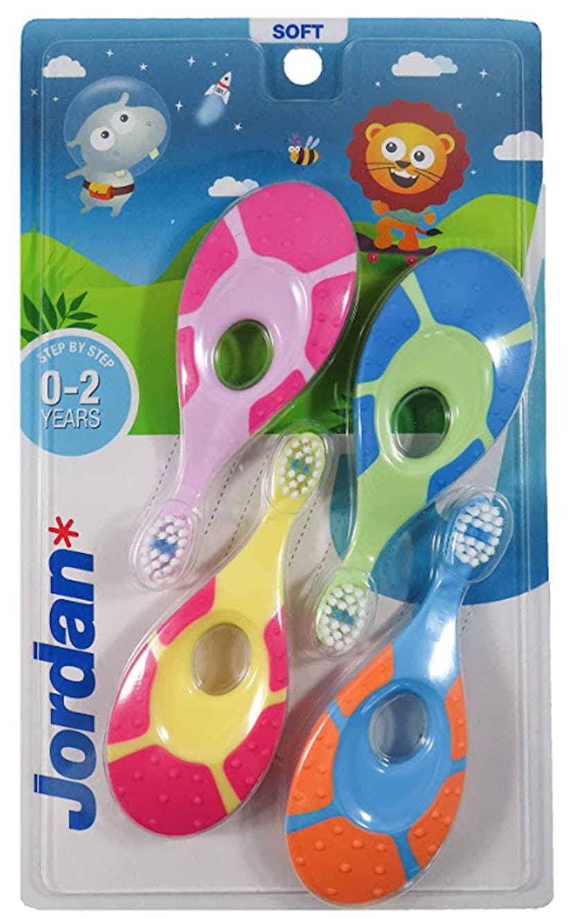 Jordan Baby Toothbrush Set of 4 Multicolor