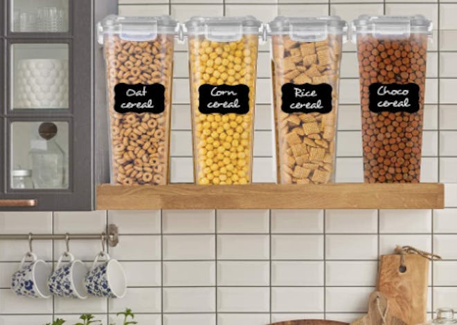 Simple Gourmet Cereal Container Storage Set (4-Piece)