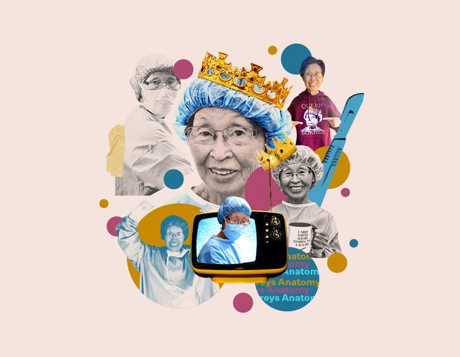 In Grey S Anatomy Bokhee An Has Outlasted Most Castmates As A Scrub Nurse In Grey S Anatomy Bokhee An Has Outlasted Most Castmates As A Scrub Nurse