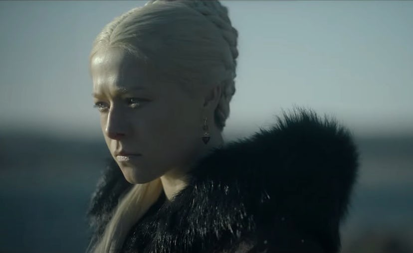 Princess Rhaenyra in the 'House of the Dragon' trailer