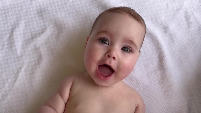 Baby Isla is the 2022 Gerber Spokesbaby!