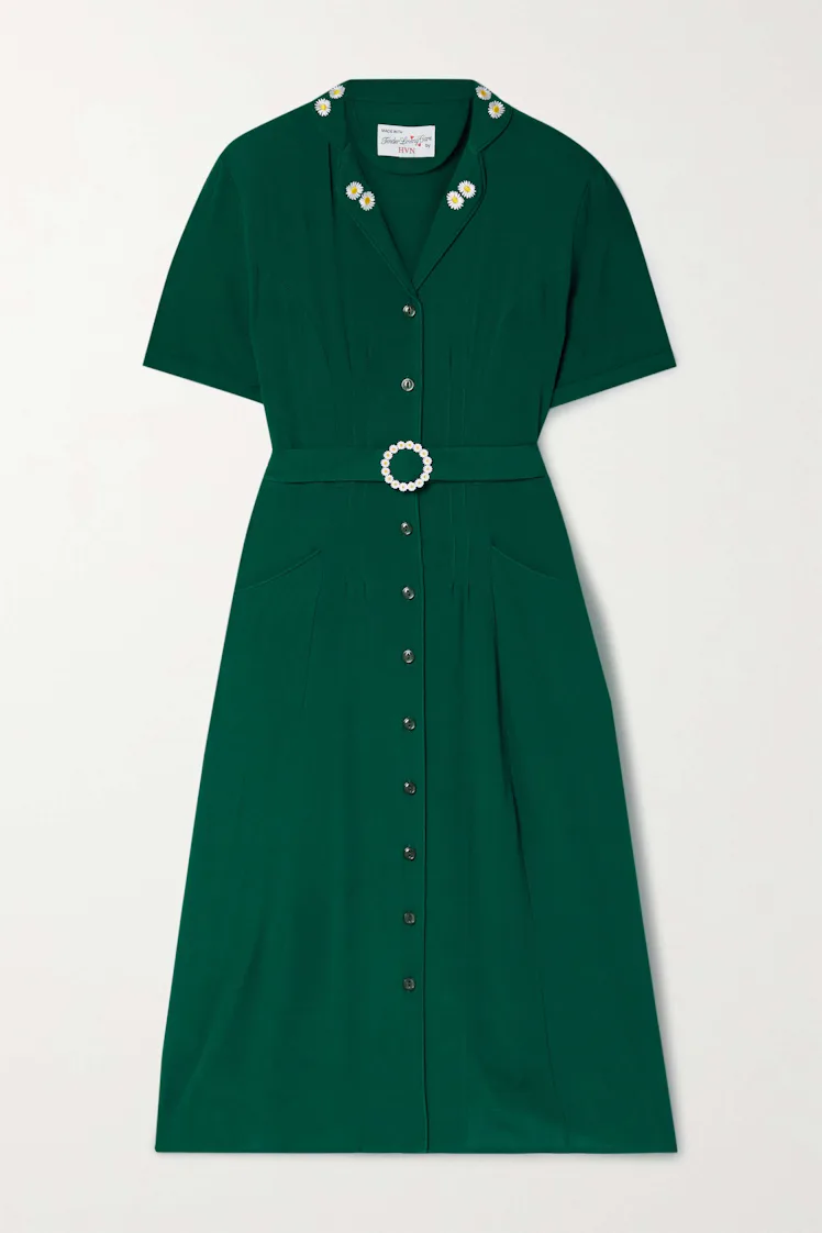 Kate Middleton's Teal Dress By Edeline Lee Is The Perfect Shade For Spring Kate Middleton's Teal Dress By Edeline Lee Is The Perfect Shade For Spring