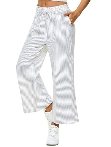 LNX Cropped Drawstring Trousers