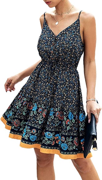 PRETTYGARDEN Spaghetti Strap Dress