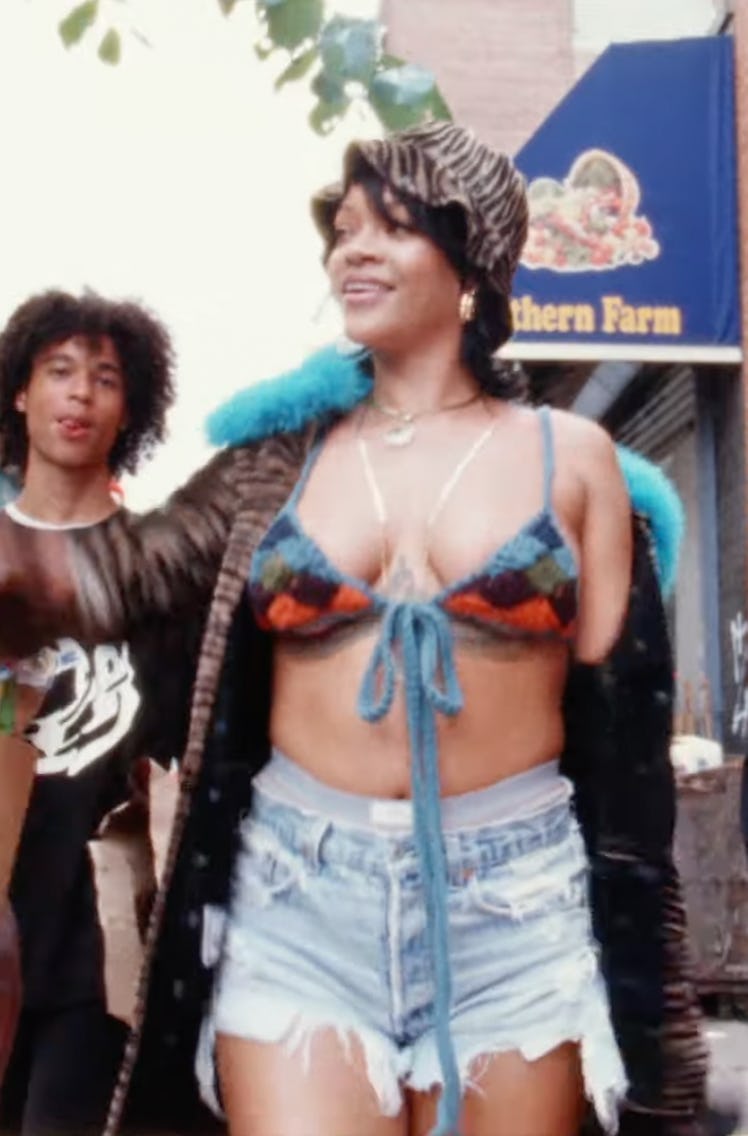 Rihanna's best fashion & beauty looks in A$AP Rocky's "D.M.B." music video.