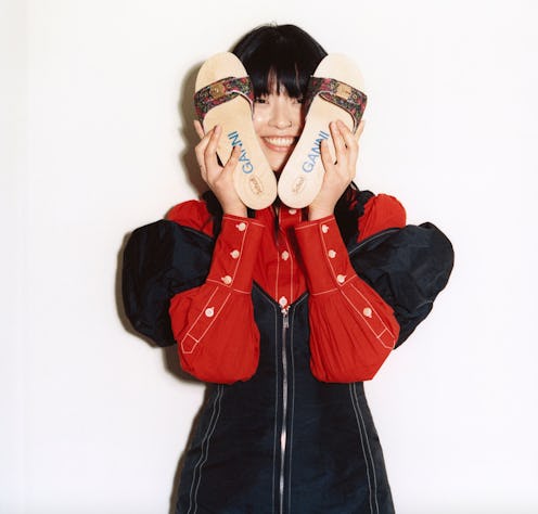 Ganni x Scholl collaboration