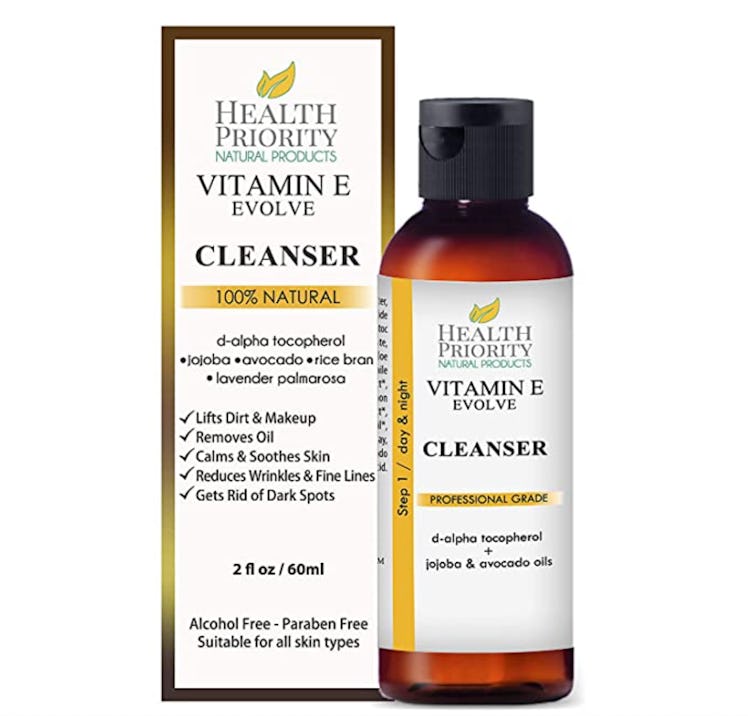 Health Priority Natural Products Vitamin E Facial Cleanser