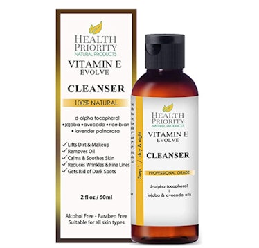 Health Priority Natural Products Vitamin E Facial Cleanser
