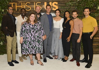 The cast of 'This Is Us' has begun their heartfelt goodbyes as the season finale approaches.