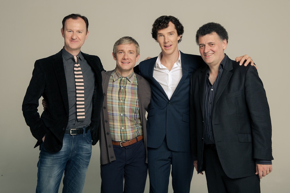 Steven Moffat Time Travelers Wife Sherlock Doctor Who