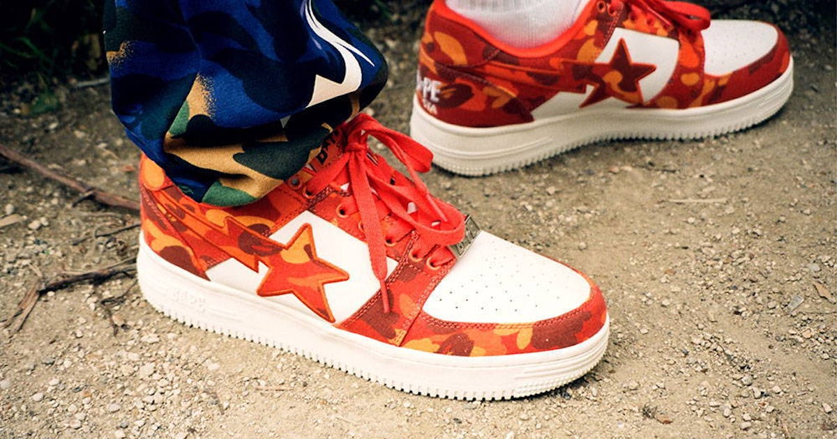 Bape 2025 collab shoes