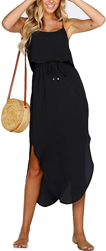 NERLEROLIAN Casual Midi Dress