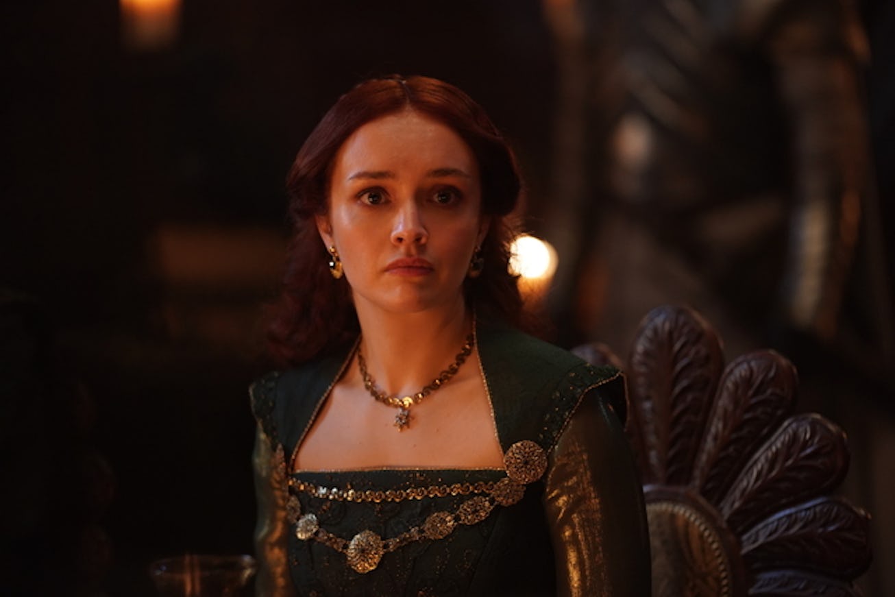Olivia Cooke in the 'House Of The Dragon' trailer