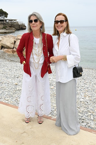 Caroline of Hanover and Carole Bouquet