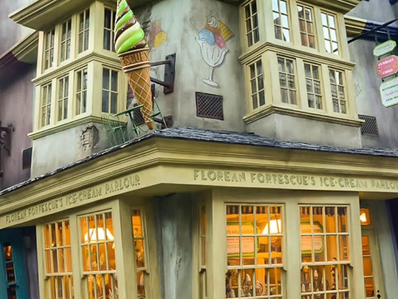 Five Wizarding World of Harry Potter ice cream flavors ranked from worst to best.