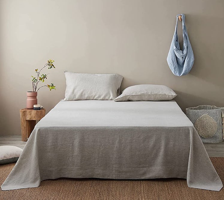 best cooling sheets linen French flax breathable lightweight soft