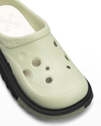 Off brand white crocs deals