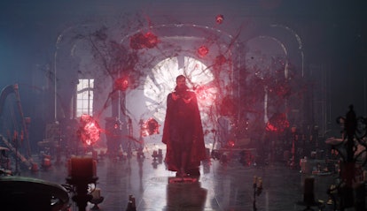 Benedict Cumberbatch as Doctor Strange in Doctor Strange in The Multiverse of Madness