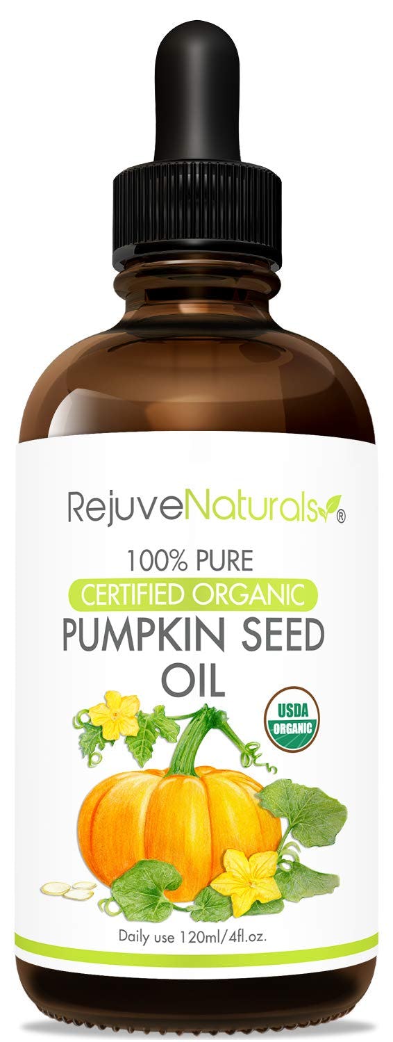 RejuveNaturals 100% Pure Certified Organic Pumpkin Seed Oil