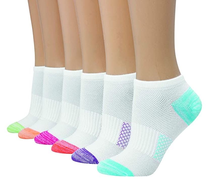 Hanes Ventilation No Show Socks