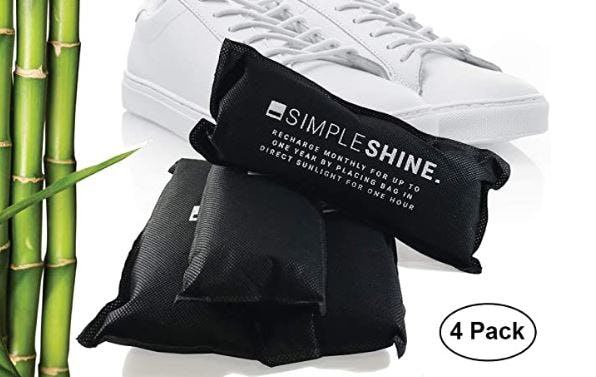 Simple Shine. Bamboo Charcoal Shoe Absorber