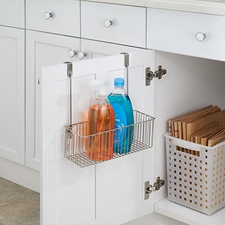 mDesign Over-Cabinet Storage Basket