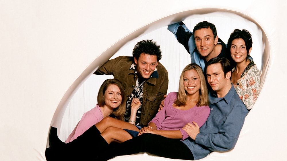 Coupling, created by Steven Moffat, ran from 2000-2004.