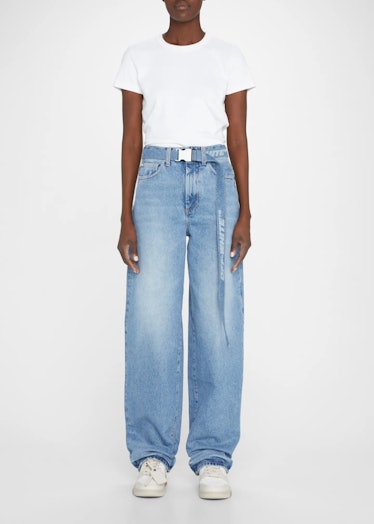 extra-baggy wide leg jeans