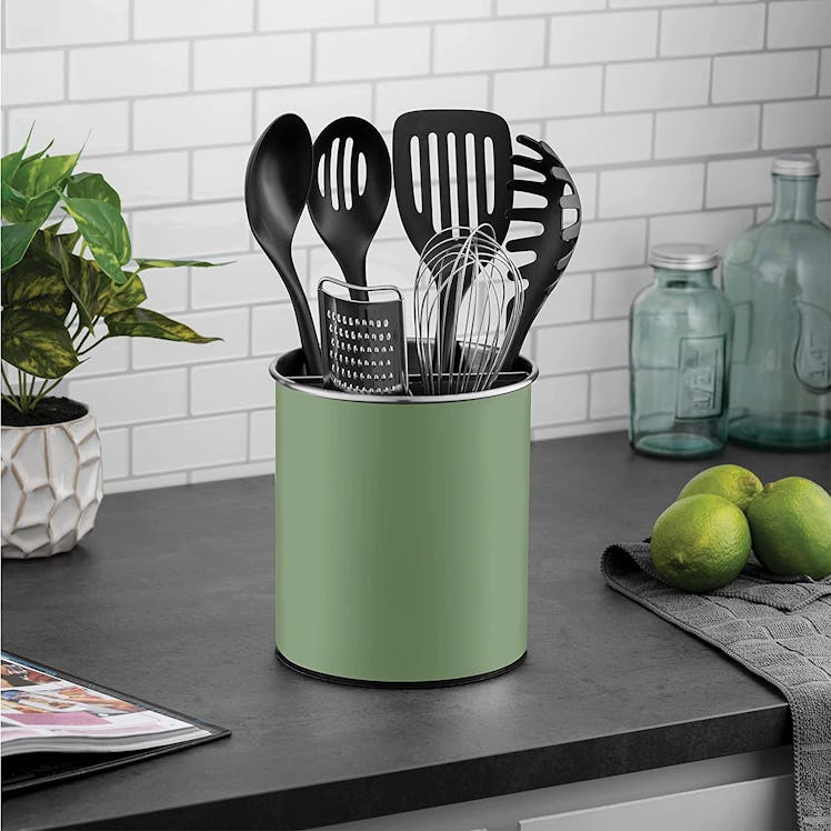 FineDine Stainless Steel Kitchen Utensil Holder