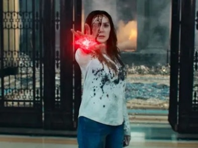 Elizabeth Olsen as Wanda in Doctor Strange 2