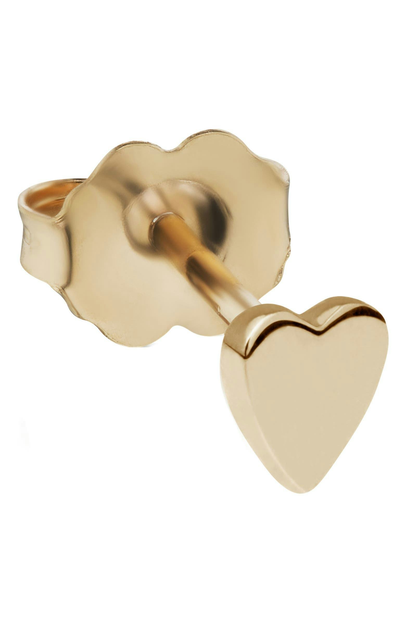 Maria Tash Heart Stud Earring