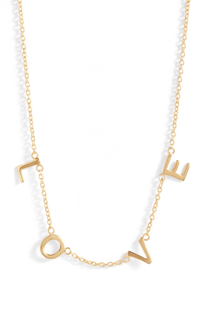 Stone and Strand Love Station Necklace
