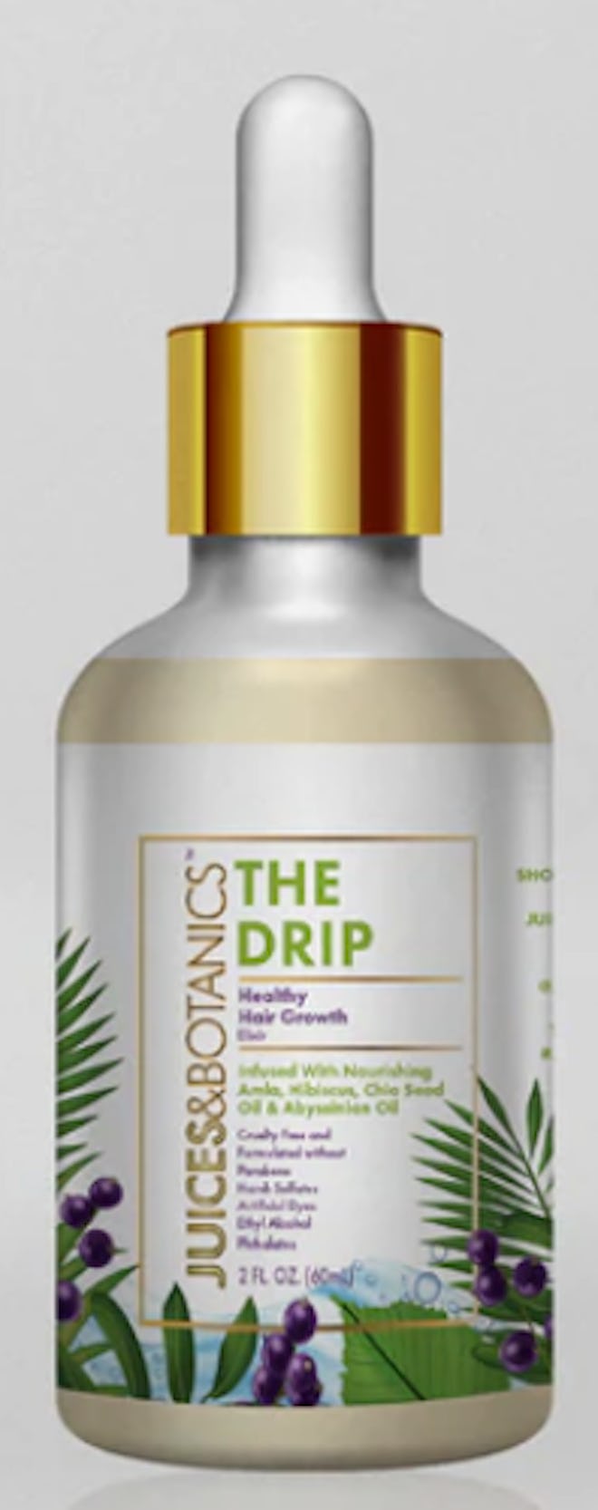 Juices & Botanics The Drip Healthy Hair Growth Elixir for strong edges