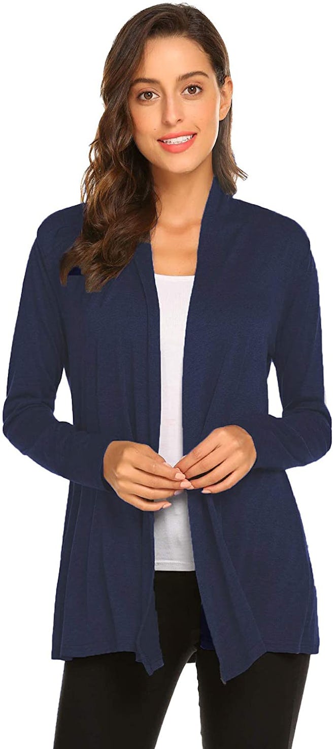 New Choice Lightweight Long Sleeve Cardigan