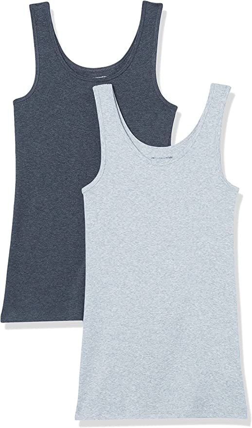Amazon Essentials Slim-Fit Tank (2-Pack)