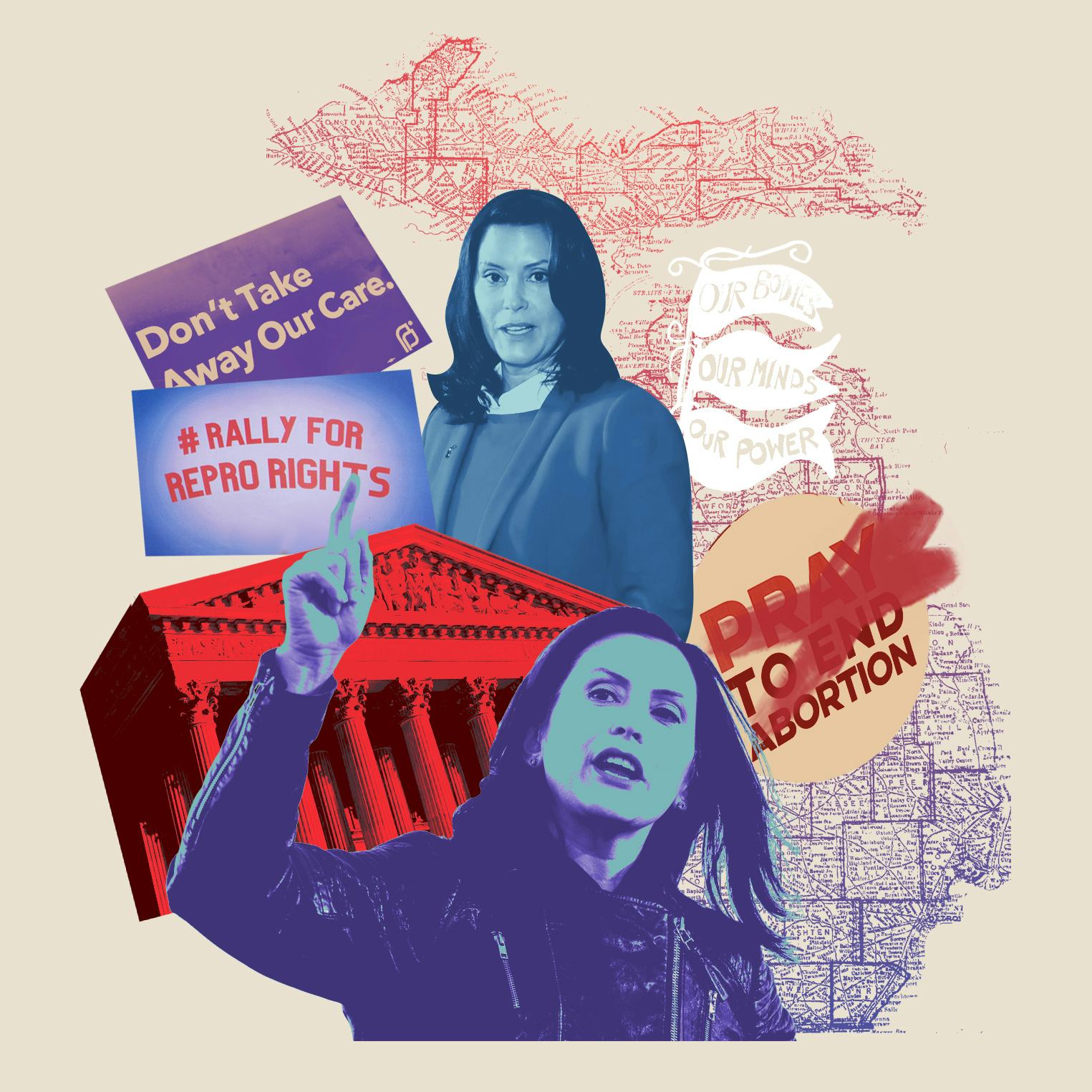 Governor Michigan Governor Gretchen Whitmer talks to Bustle about Michigan abortion laws.