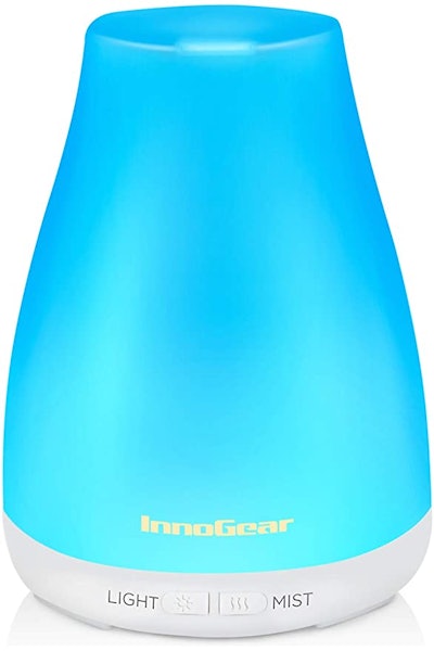 top rated humidifiers: Amazon InnoGear Upgraded Version Aromatherapy Essential Oil Diffuser