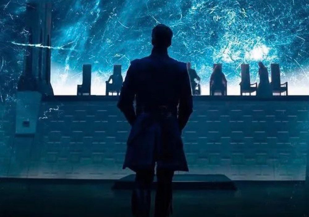 The Illuminati mess are all cameos in 'Doctor Strange 2'