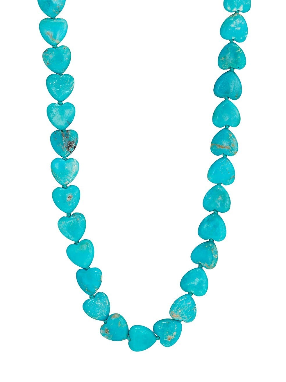 Jia Jia Nevada 14K Yellow Gold &amp; Turquoise Heart Bead Necklace